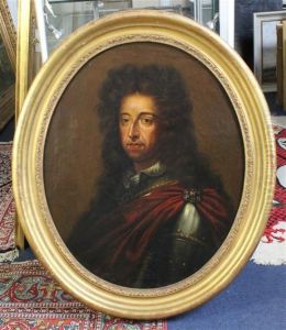 Head And Shoulder Portrait Of William Iii by Sir Godfrey Kneller