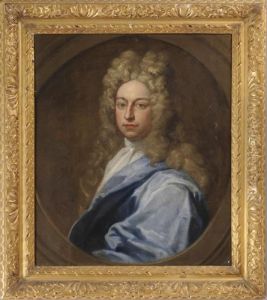 Portrait Of A Gentleman In An Elaborate Wig Portrait Of A Gentleman In An Elaborate Wig