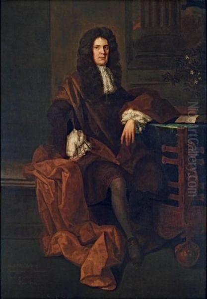 Portrait Of A Gentleman,
Traditionally Identified As John Sheffield, 1st Duke Of Buckingham And
Normanby (1647-1721) - view 1