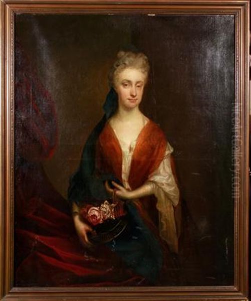 Portrait Of Lady Possibly Margaret Fothergill - view 1
