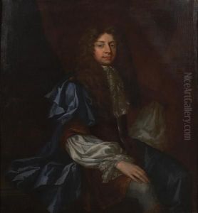 A Portrait Of A Gentleman, Thought To Be Sirjohn Southwell by Sir Godfrey Kneller