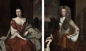 Portrait Of A Lady by Sir Godfrey Kneller