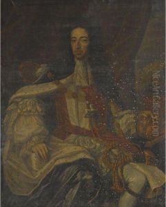 Portrait Of King William Iii by Sir Godfrey Kneller