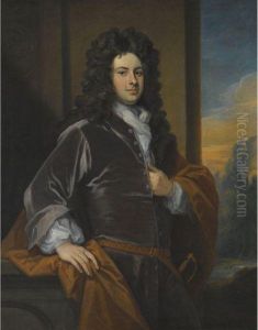 Portrait Of James Bertie, 1st Earl Of Abingdon (1653-1699) by Sir Godfrey Kneller