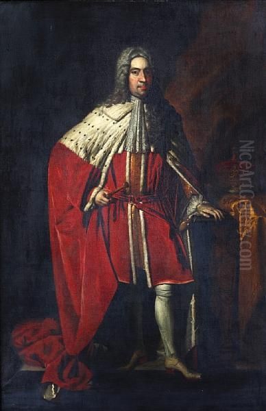 Portrait Of A Duke In Peer's Robes - view 1