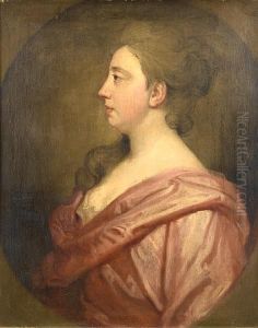 Portrait Of A Lady In Profile