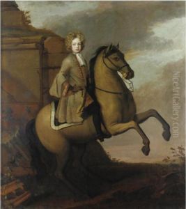 Ritratto Equestre Di John Churchill, Duca Di Marlborough, Da Bambino by Sir Godfrey Kneller