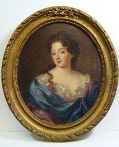 Portrait Of An Aristocratic Young Lady by Sir Godfrey Kneller