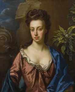 Half Length Portrait Of A Lady