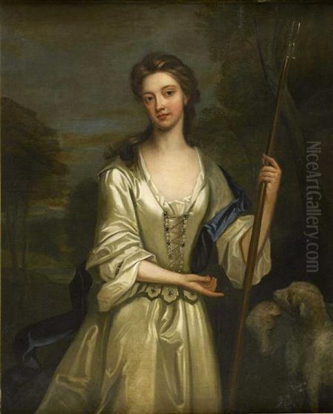 Three Quarter Length Portrait Of Lady Margaret Ogilvy - view 1