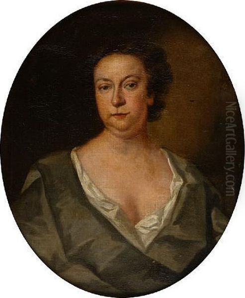 Portrait Of A Lady In Grey - view 1