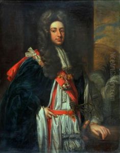 Kneller,
Bt Portrait Of John Churchill by Sir Godfrey Kneller