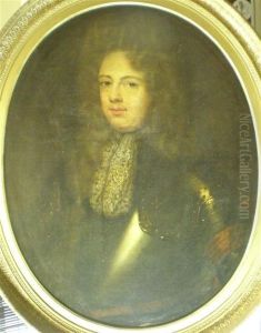 Half-length Portrait Of A Gentleman by Sir Godfrey Kneller
