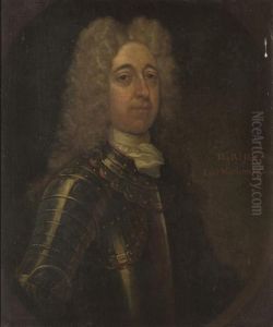 Portrait Of Charles, 5th Lord 
North (1635-1691), Half-length, Inarmour, In A Feigned Oval