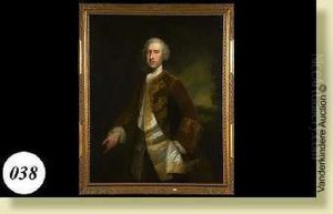 Portrait D'un Gentilhomme by Sir Godfrey Kneller