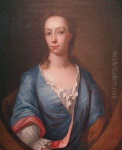 Lady In A Blue Gown