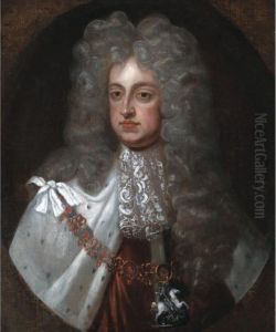 Portrait Of King George Ii (1683-1760) by Sir Godfrey Kneller