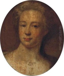 Portrait Of A Lady, Head-and-shoulders, Oval