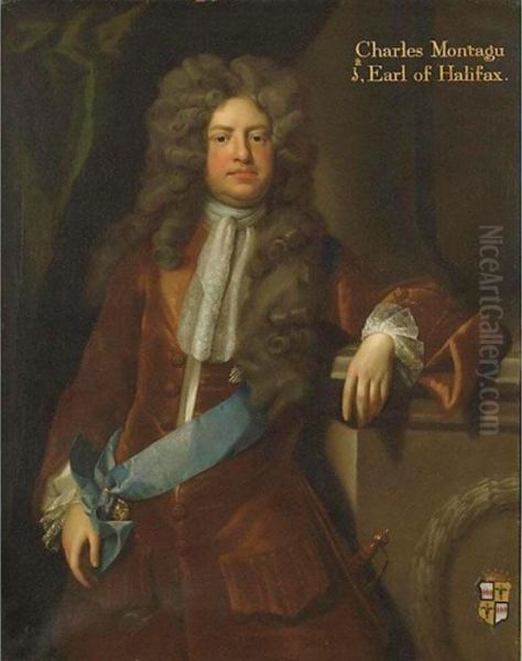 Portrait Of Charles Montagu, Ist Earl Of Halifax - view 1