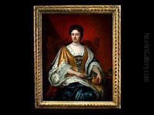 Bildnis Der Englischen Konigin Queen Anne by Sir Godfrey Kneller