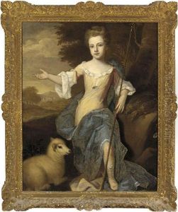 Portrait Of A Girl,as A Shepherdess Portrait Of A Girl,as A Shepherdess
