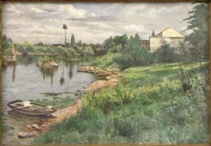 Summer Landscape by Daniel Ridgway Knight