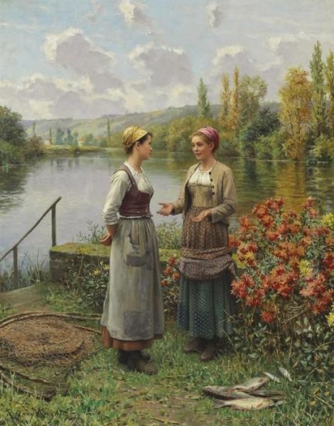 Two Women In A Landscape - view 1