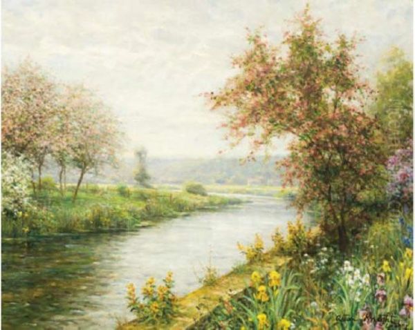 Pink Hawthorne, Normandy - view 1