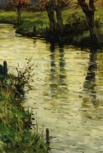 Rambling Brook by Louis Aston Knight