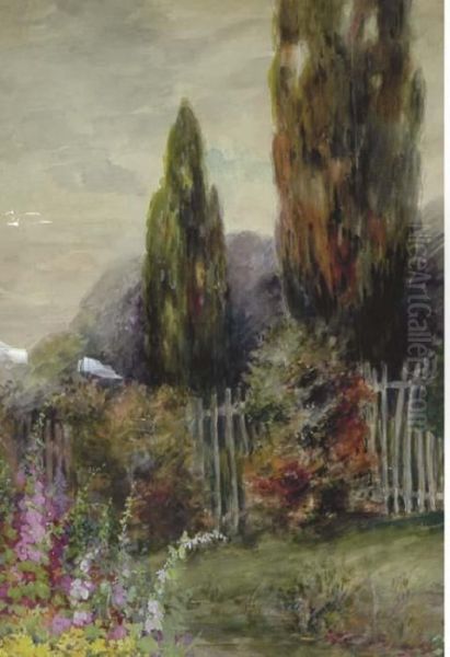 Blooming Springtime Garden - view 1