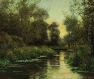 ''the Abandoned Hut'' by Louis Aston Knight
