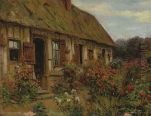 Cottage In Rancon by Louis Aston Knight