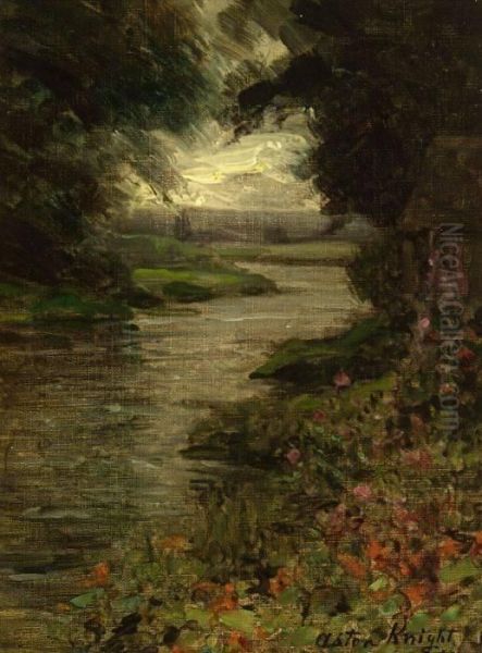 Flowers On The Riverbank - view 1