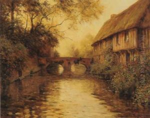 Houses By The River by Louis Aston Knight