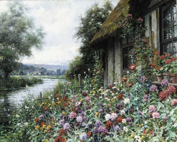 A Cottage In Spring, Normandy - view 1
