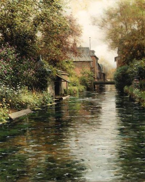 Houses Along A Canal - view 1
