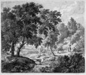 Diverse Landschaften, Darunter Drei Komplette Folgen by Ferdinand Kobell