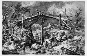 3 Bll.: Landschaften. by Ferdinand Kobell