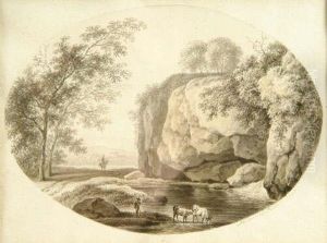 Swiss Landscape by Ferdinand Kobell