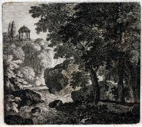 Der Runde Tempel Mit Sechssaulen - view 1