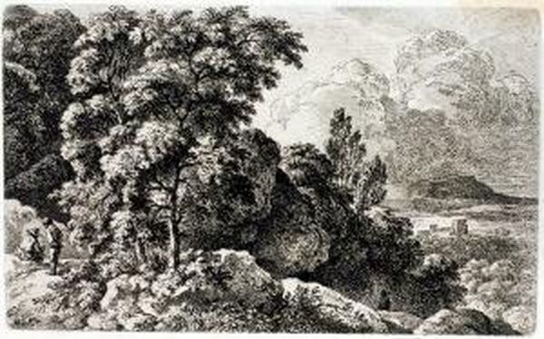Der Steig In Den Felsen - view 1