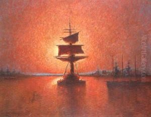 Fragatas Al Crepusculo by Stephen Koek Koek