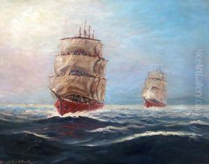 Fragatas En Alta Mar by Stephen Koek Koek
