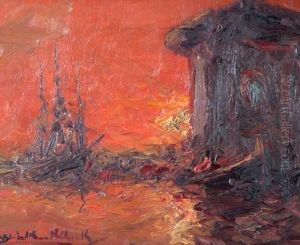 Atardecer En El Puerto by Stephen Koek Koek