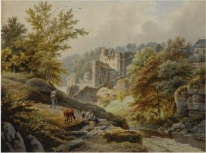 A View On Beaufort Castle, Luxembourg
