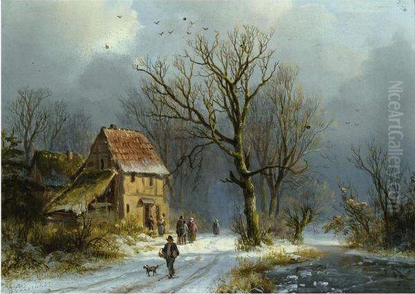 'winter In Het Bosch' - Winter In The Woods - view 1