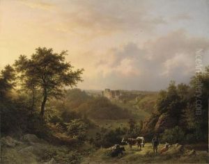 Paysage Montagneux Dans Le
Grand-duche De Luxembourg: The Stronghold Hollenfels, Luxembourg by Barend Cornelis Koekkoek
