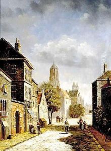 Dutch Town Scene