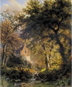 Woodland Landscape With A Chapel Woodland Landscape With A Chapel