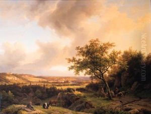 A Panoramic Rhenish Landscape A Panoramic Rhenish Landscape